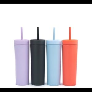 Skinny 16oz Matte tumbler tall cup. Starbucks